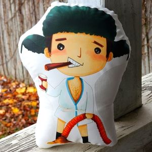 Cousin Eddie Christmas Vacation Pillow Pal. New.